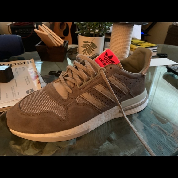 Adidas ZX 500 RM Boost Mens Size 11 Simple Brown - Picture 2 of 5